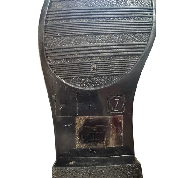 Juicy Couture Womens Rain Boots 7 Black Brand Spell Out Garden Waterproof - Picture 4 of 12